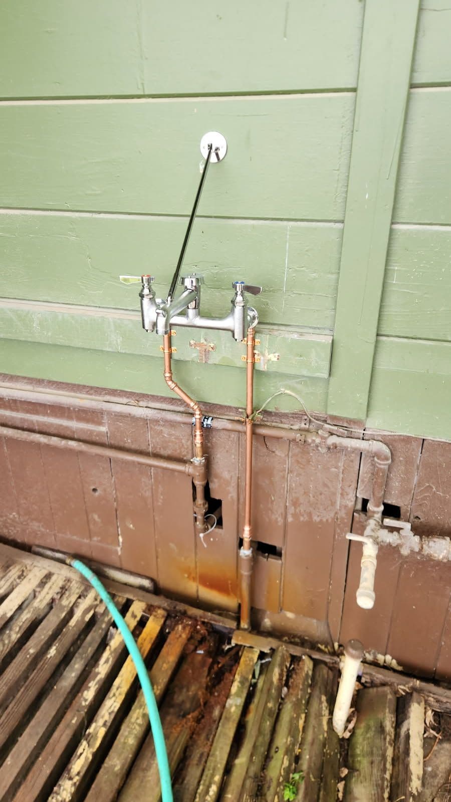 Gallery photos for Arcata's Outdoor Plumbing Revamp by Straight Flush Plumbing: Image #1