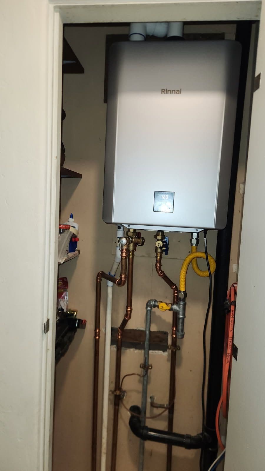 Project High-Efficiency Tankless Water Heater Installation in Arcata image