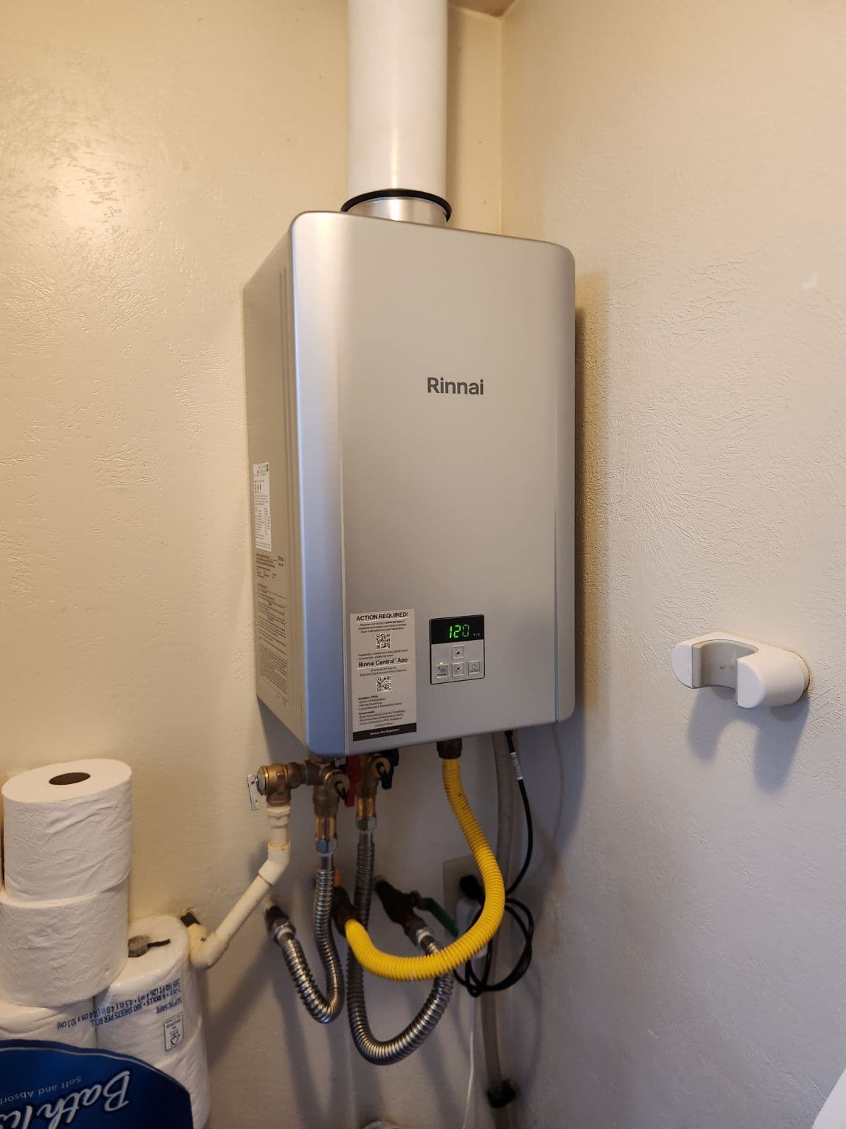 Rinnai Tankless Water Heater Installation