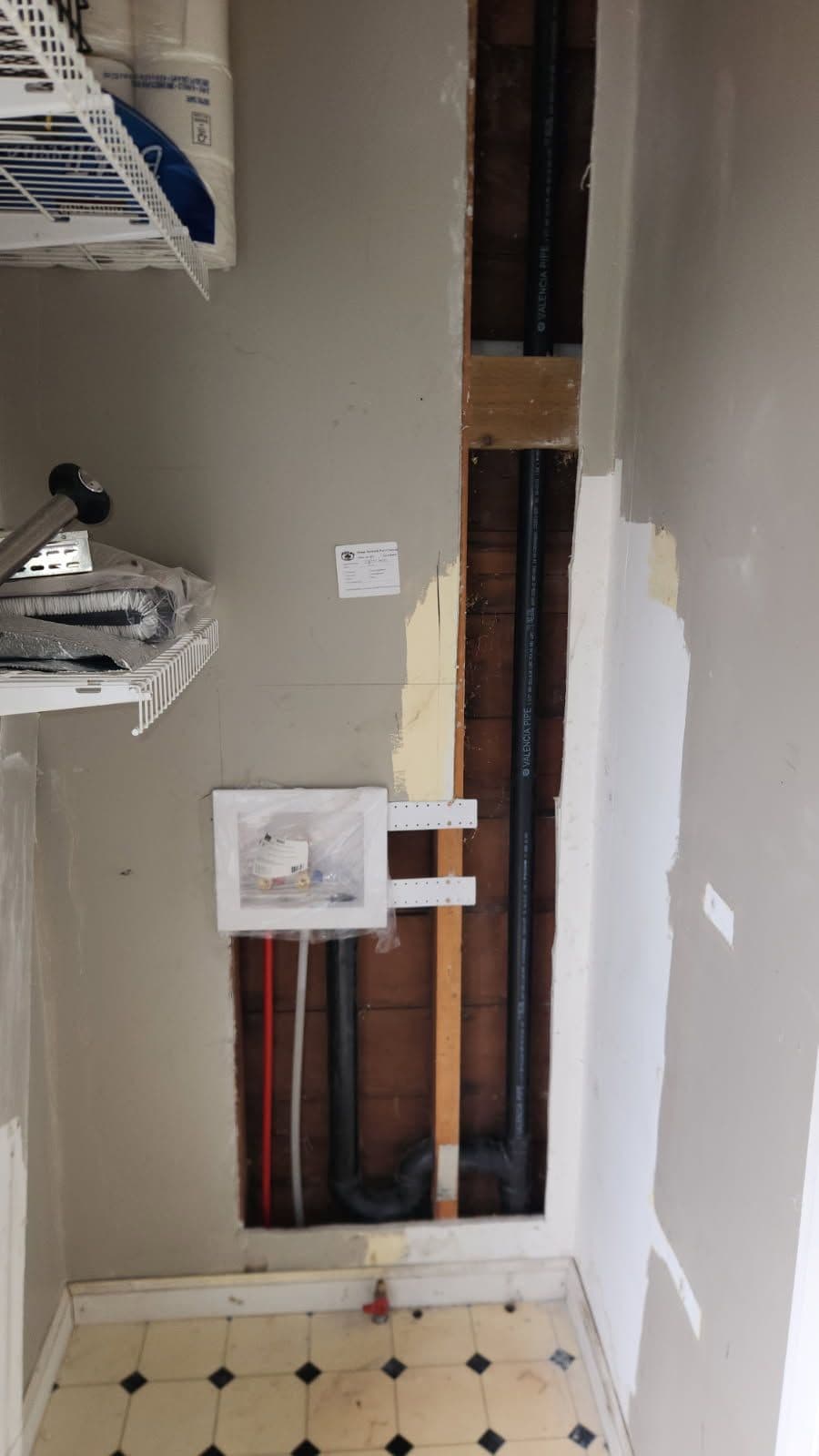Efficient Plumbing Upgrade for Arcata Laundry Room image