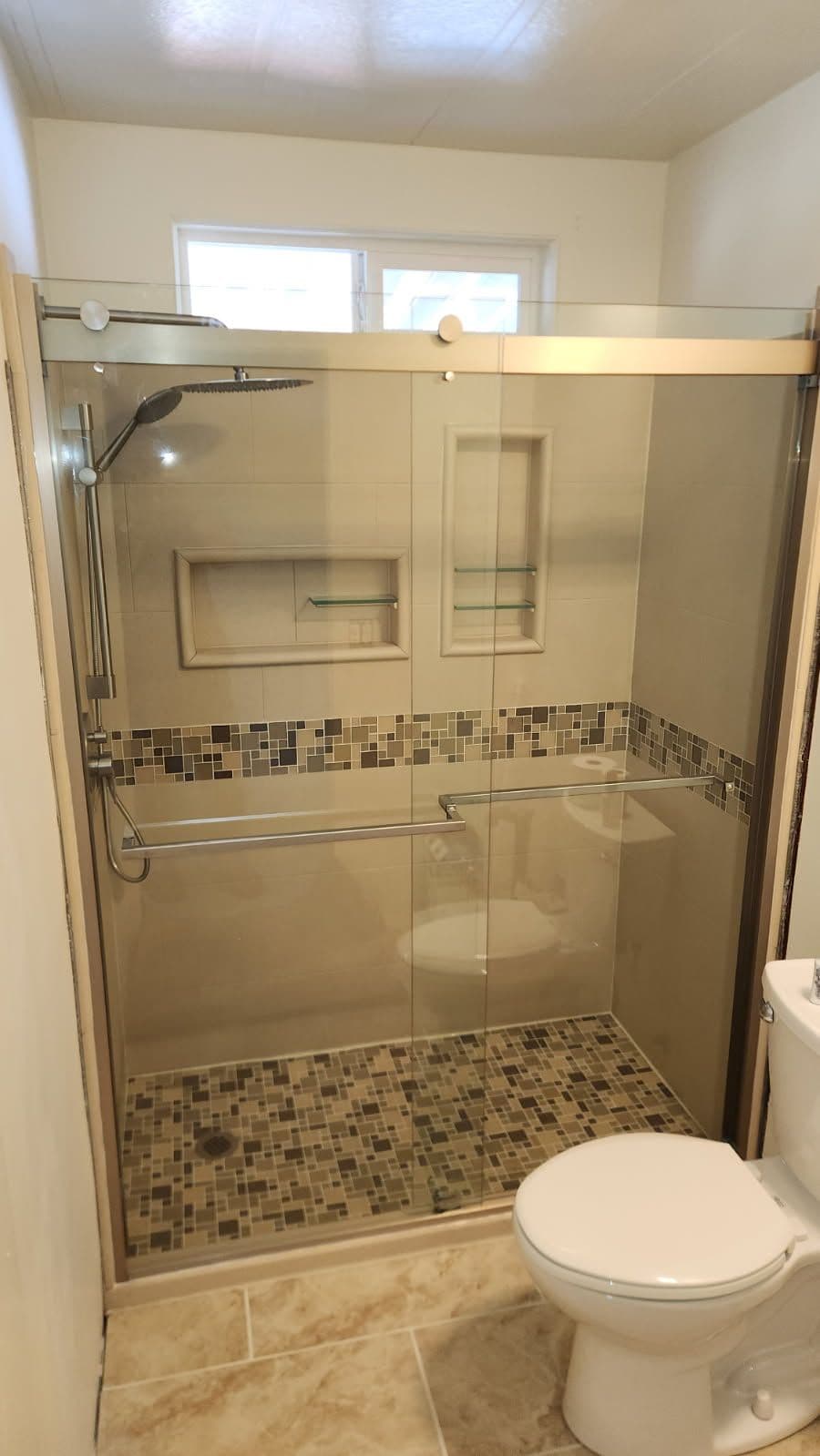 Stunning Bathroom Makeover with Fixture Installation image